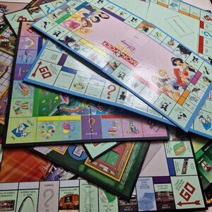 Crafting Game Board‎ Lot Replacement Monopoly Star Wars Mario Simpsons 10 Piece